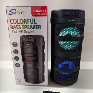 Parlante con Micrófono Cilíndrico de 4x2 ZQS2401